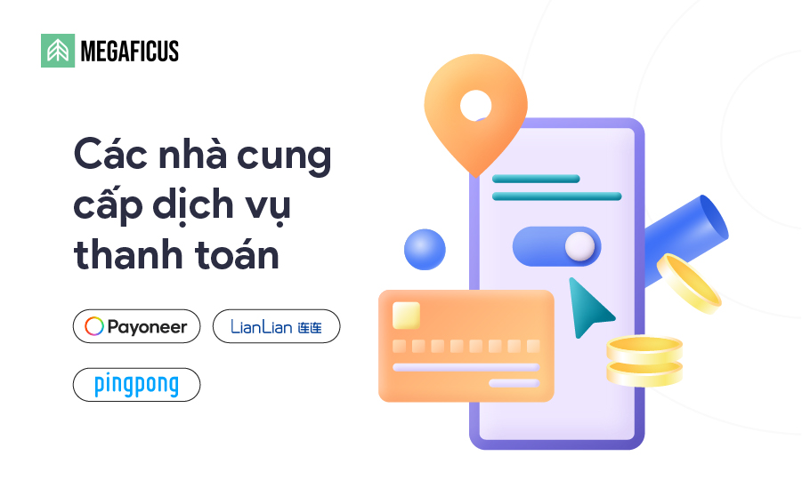 Nhận tiền từ Amazon thông qua các nhà cung cấp dịch vụ thanh toán