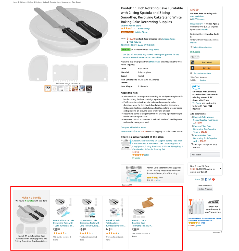 How do Amazon virtual bundles work?
