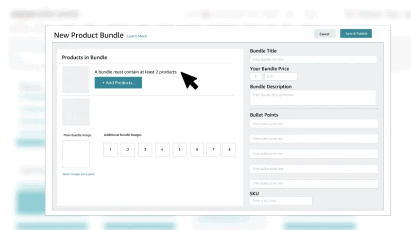 How to create Amazon Virtual Bundles