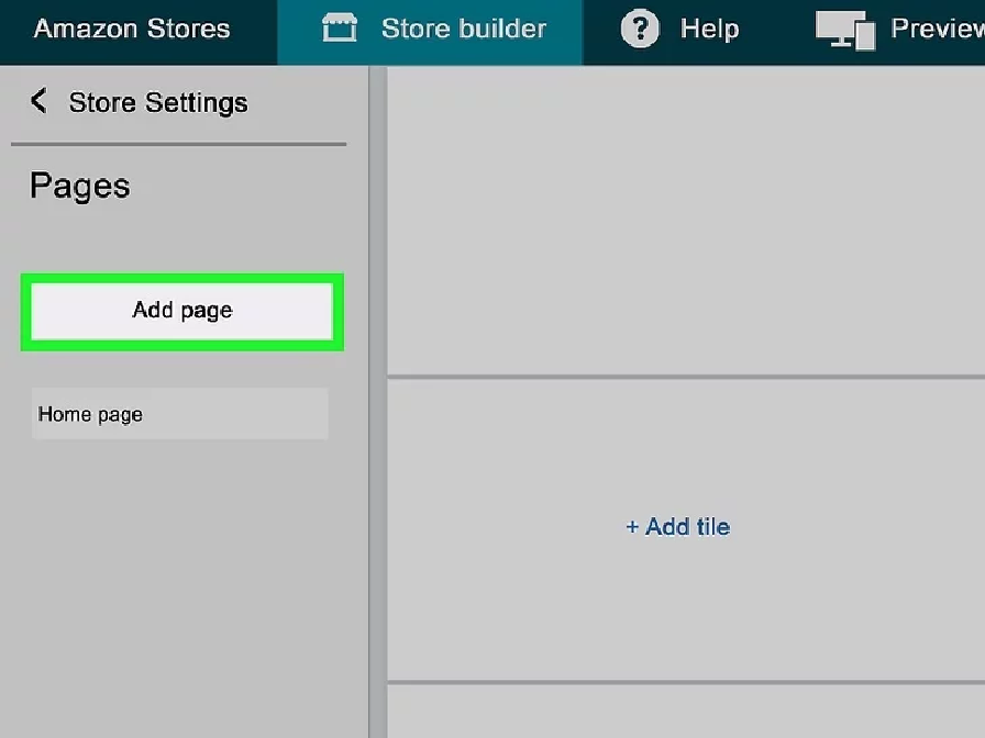 Expand your Store by Adding More Pages
