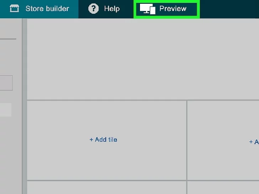 Preview your Store