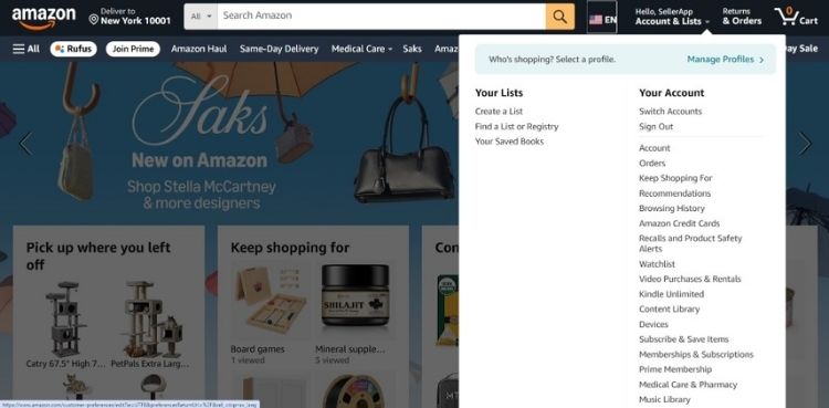 How To Find An Amazon Wishlist 1
