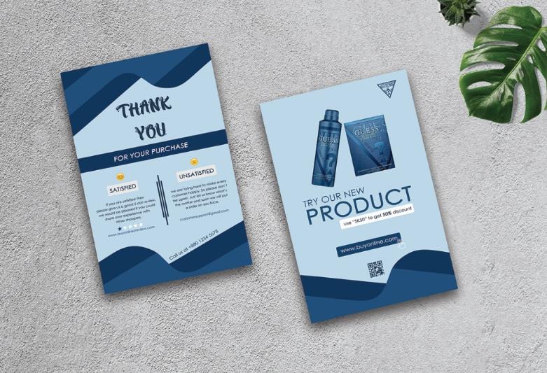 Include a Product Insert