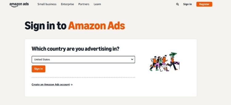 Step 1. Log in to Amazon Ads