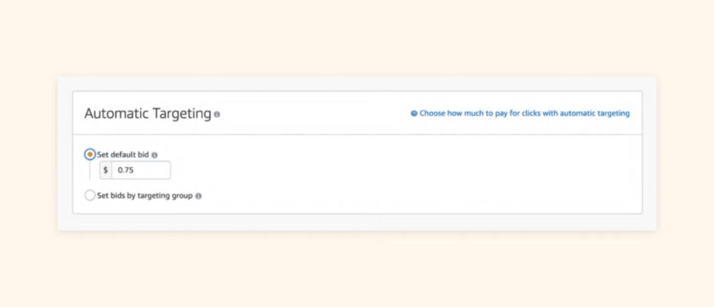 Step 8: Set your Bid Amount