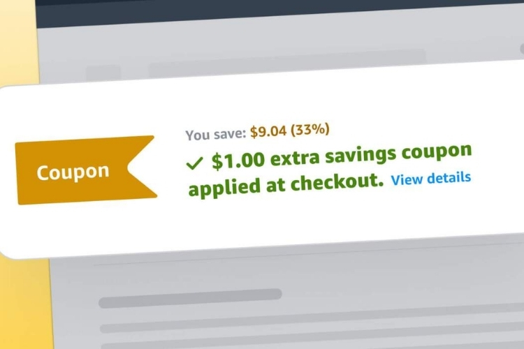 Use Amazon coupons & discounts