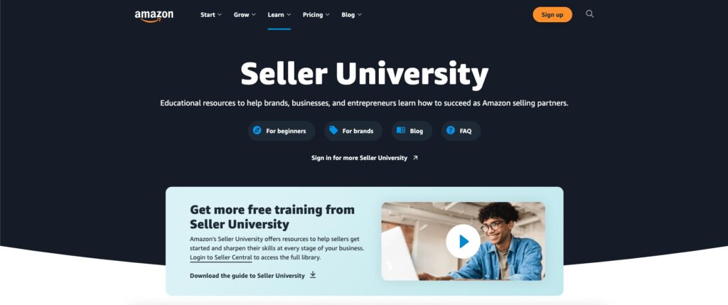 Utilize Amazon Seller Resources