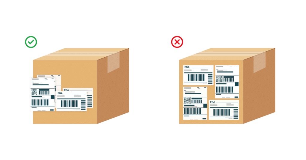 Step 2. Prepare your boxes and attach labels 2