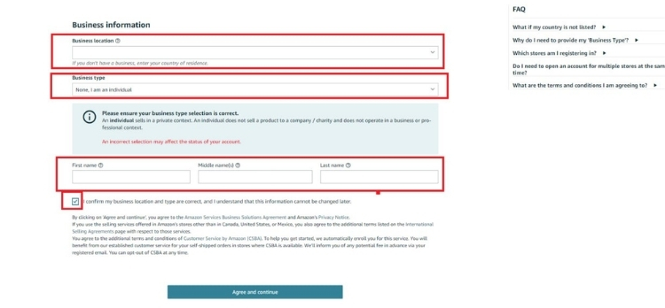 Step 5: Customize your seller profile