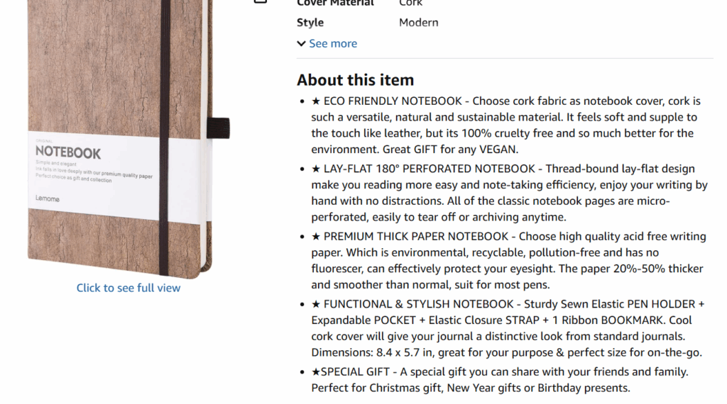 Optimizing product listings and ad copy 4