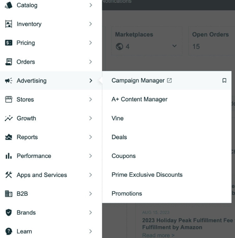 Create A Sponsored Products Campaign