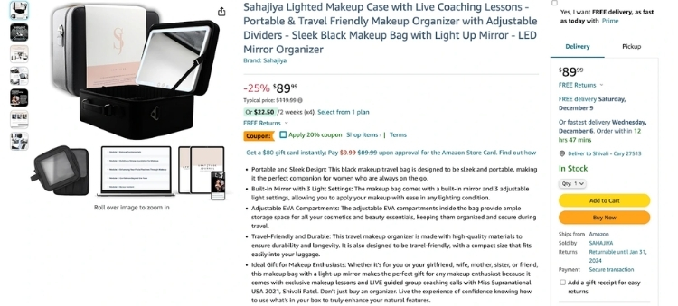Optimize Your Product Listing