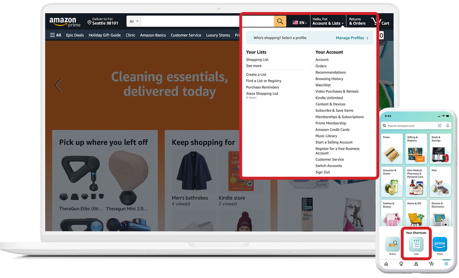 Use wishlist and alerts