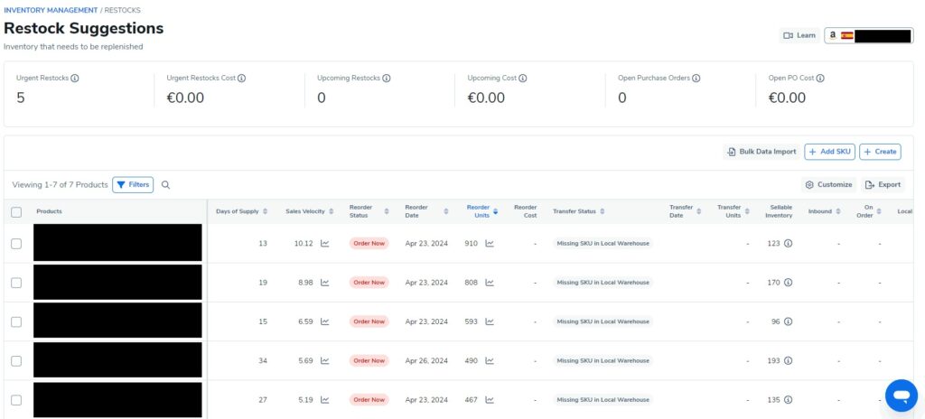 Letting Key ASINs Go Out of Stock