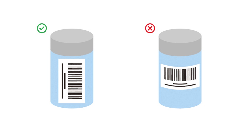 Misplaced labels