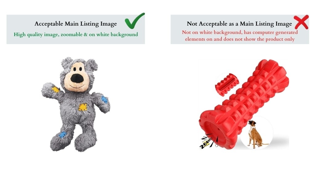 Using low-quality or mismatched images