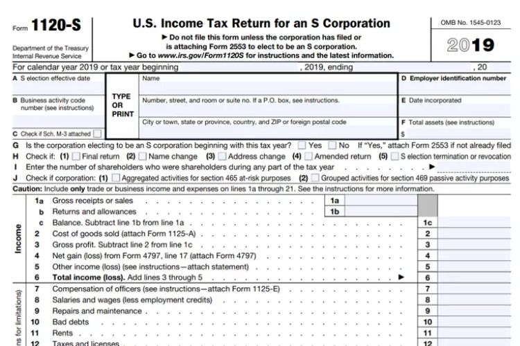 Annual Income Tax Forms for Sellers