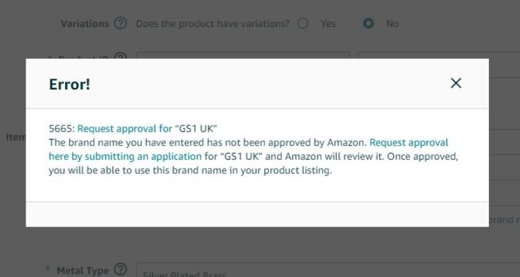 GTIN Or Barcode Errors