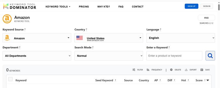 Keyword Tool Dominator