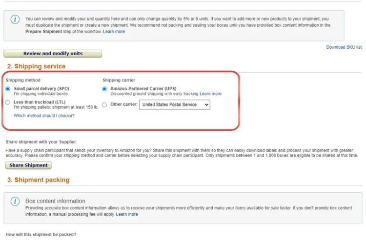 Step 3: Ship Using The Best And Cheapest Methods
