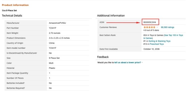 Using Amazon's Search Features
