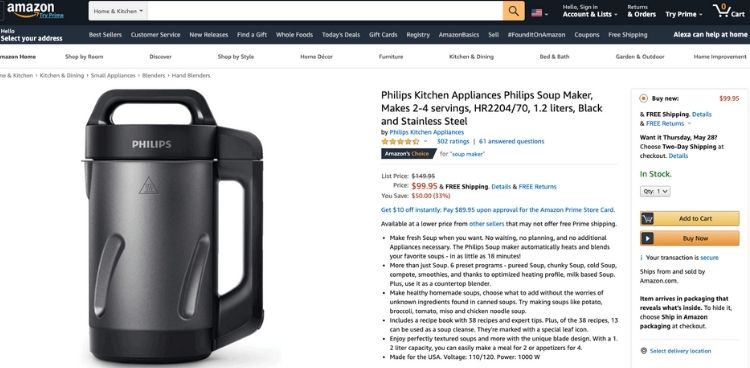 Product Images And Descriptions