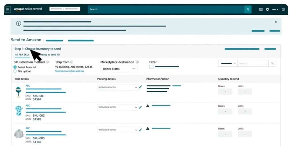 Step 1. Choose Inventory