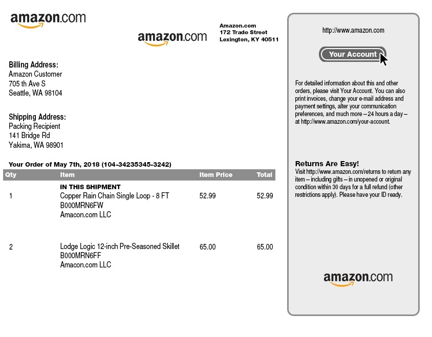 Step 2. Define Packing 2