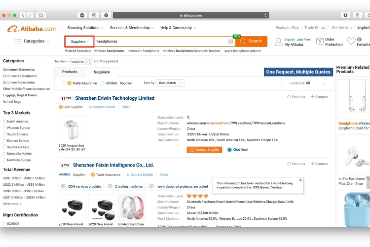 Find Reliable Suppliers Or Manufacturers