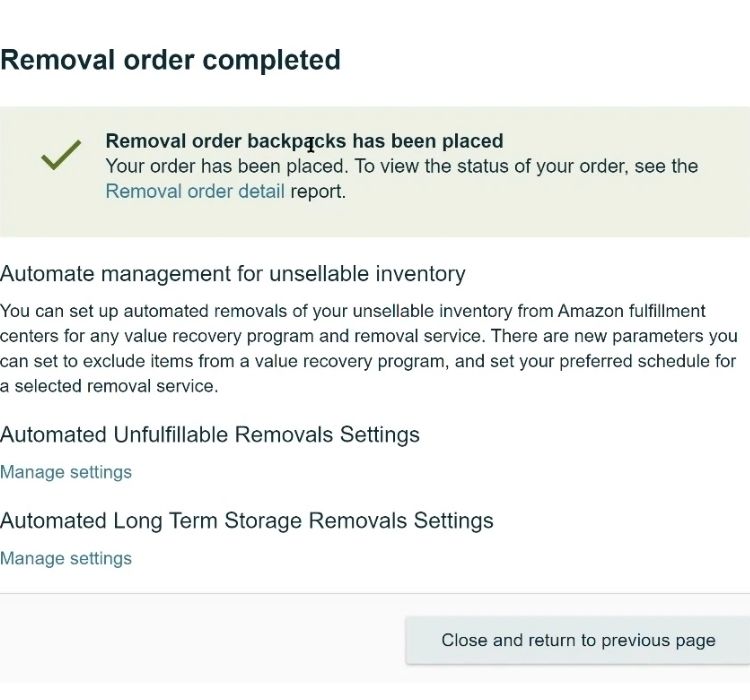 Handle Open Shipments And Removal Orders Efficiently