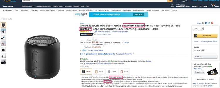 Rules When Creating Listings