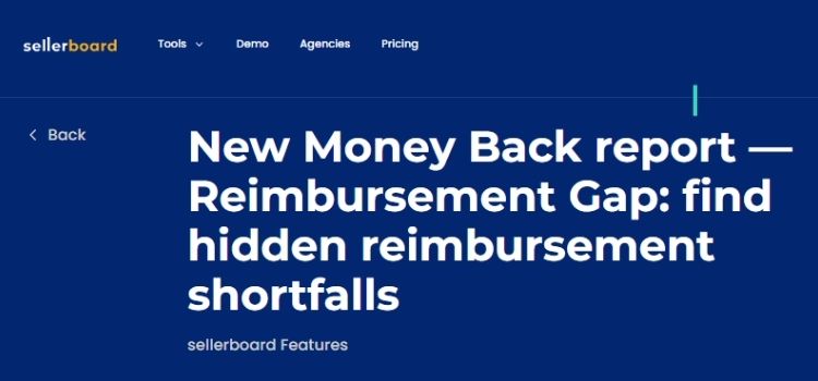 Sellerboard (Money Back / Reimbursement Feature)