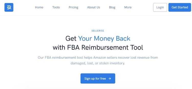 Sellerise (FBA Reimbursements Tool)