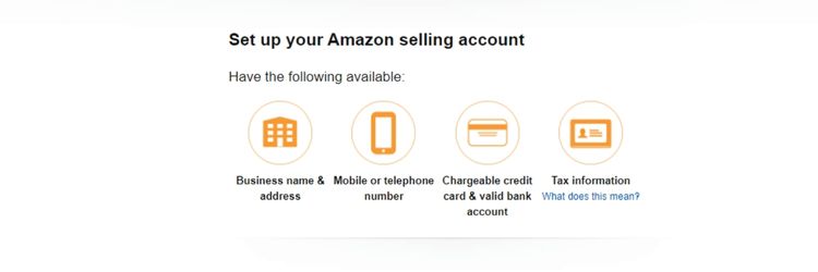 Set Up Your Amazon Seller Account