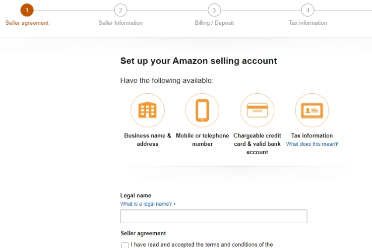Set Up Your Amazon Seller Account