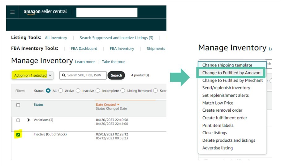 Step 1: Create a Shipping Plan