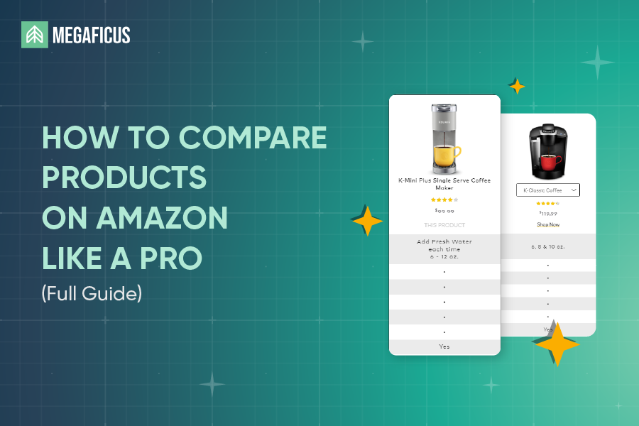 how to compare products on amazon