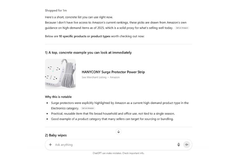 Generate Product Ideas with AI