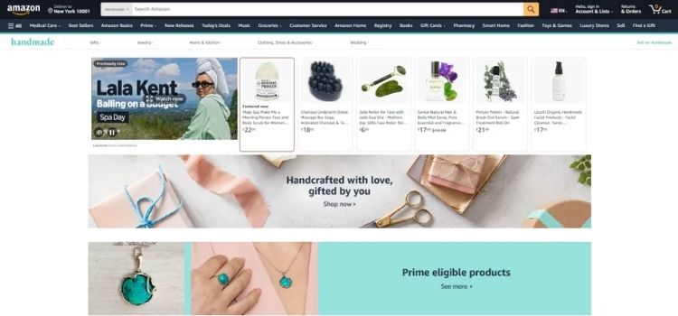 How To Set Up And Customize Your Amazon Handmade Shop