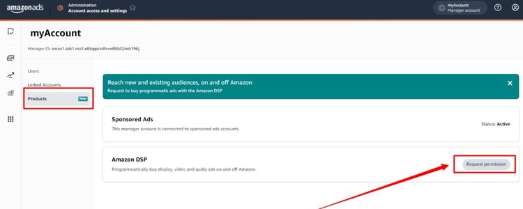 Step 1: Access Amazon DSP