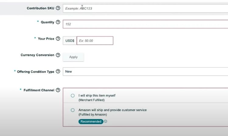Step 4: Add Your Offer Details