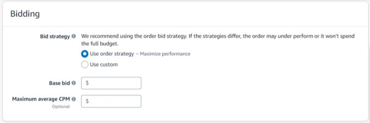 Step 4: Set Your CPM Bid