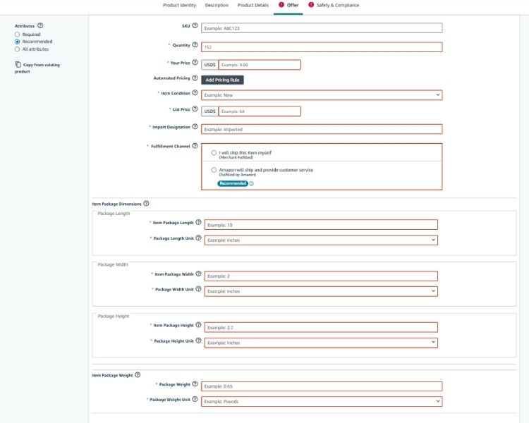 Step 5: Add Your Offer Details And Submit