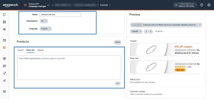 Step 5: Upload Creatives