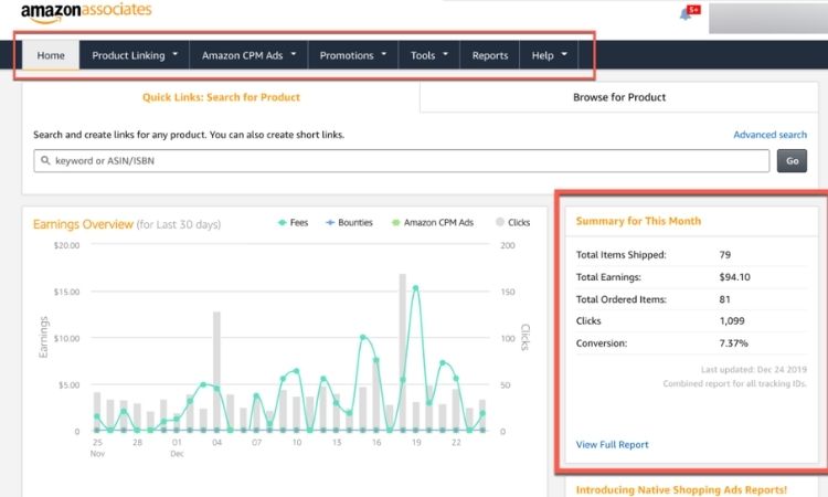 Testing Products As Part Of The Amazon Associates Program