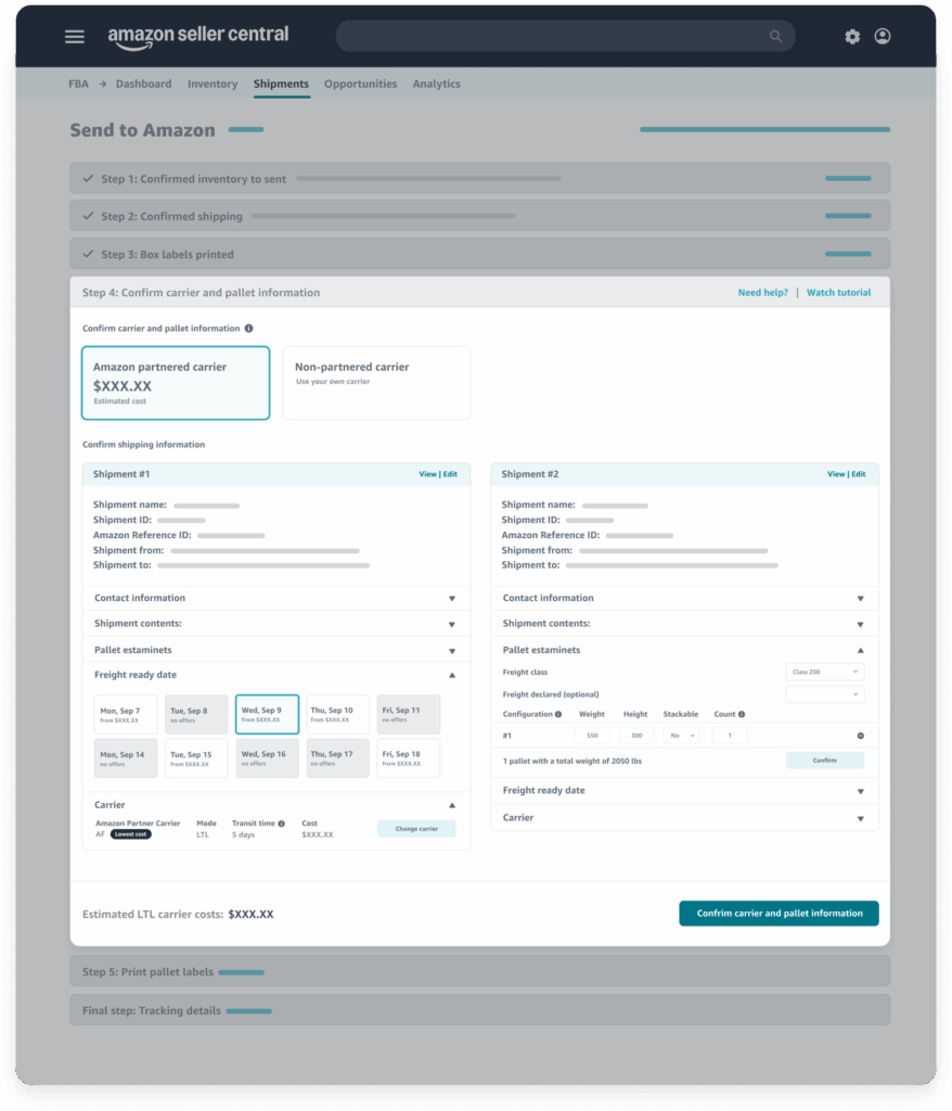 Save Money by Utilizing Amazon-Partnered Carriers