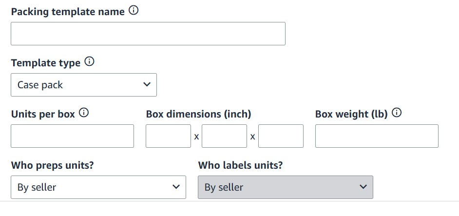 Step 3: Provide Prep and Label Details