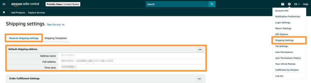 Step 4: Configure Your Shipping and Tax Settings 1