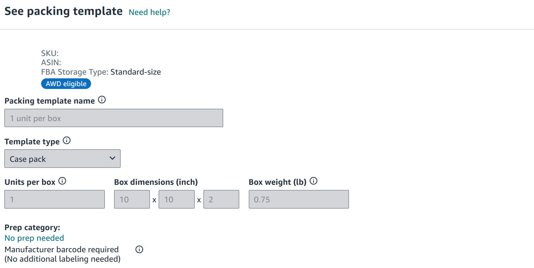 Use Reusable Packing Templates for Recurring Items