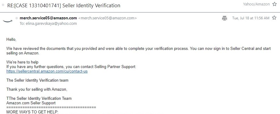 What is Amazon Identity Verification?